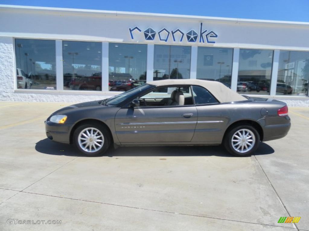 2001 Sebring LXi Convertible - Taupe Frost Metallic / Sandstone photo #6