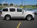 2008 Avalanche White Nissan Pathfinder SE  photo #3