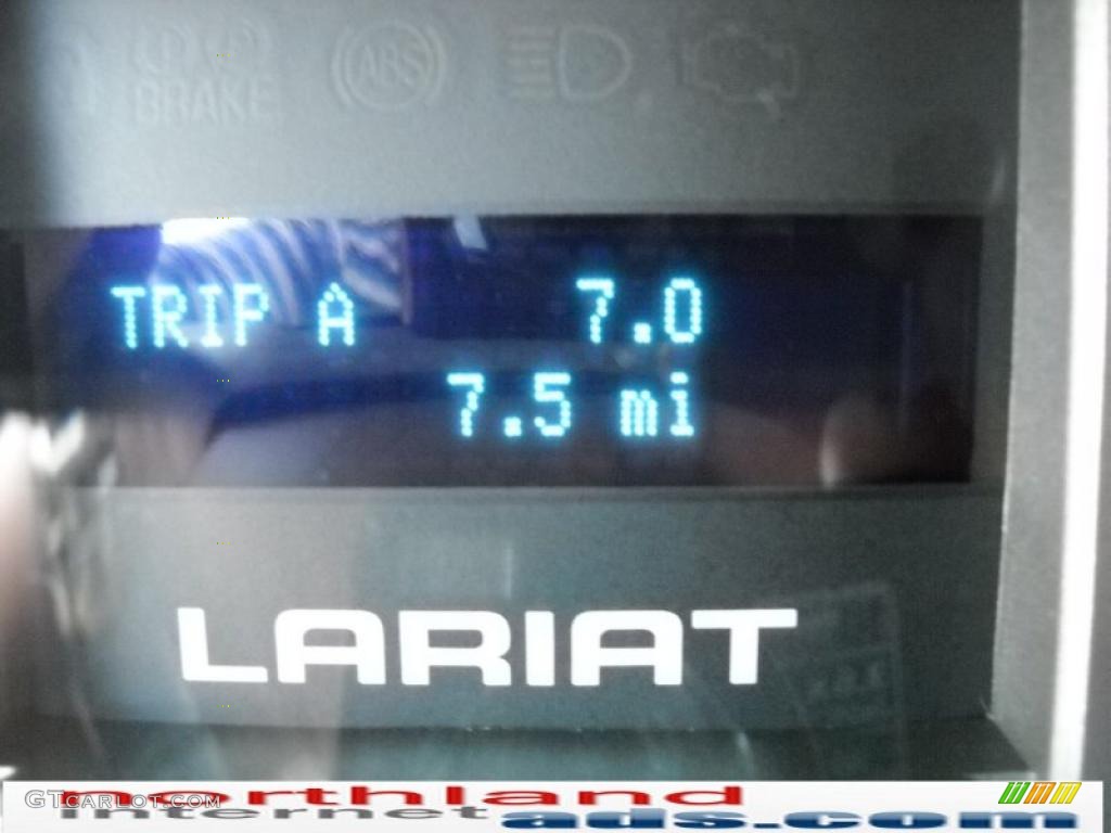 2010 F150 Lariat SuperCrew 4x4 - Red Candy Metallic / Tan photo #20
