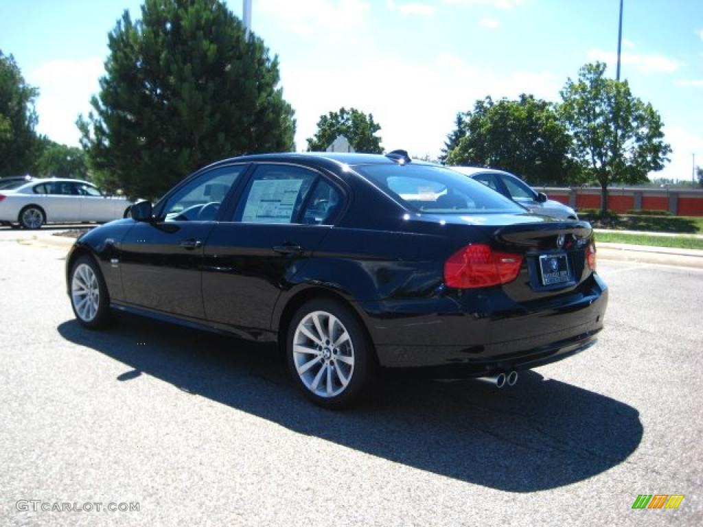 2011 3 Series 328i xDrive Sedan - Jet Black / Black Dakota Leather photo #3