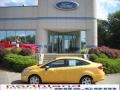 Yellow Blaze Metallic Tri-Coat - Fiesta SEL Sedan Photo No. 1