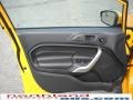 2011 Yellow Blaze Metallic Tri-Coat Ford Fiesta SEL Sedan  photo #9