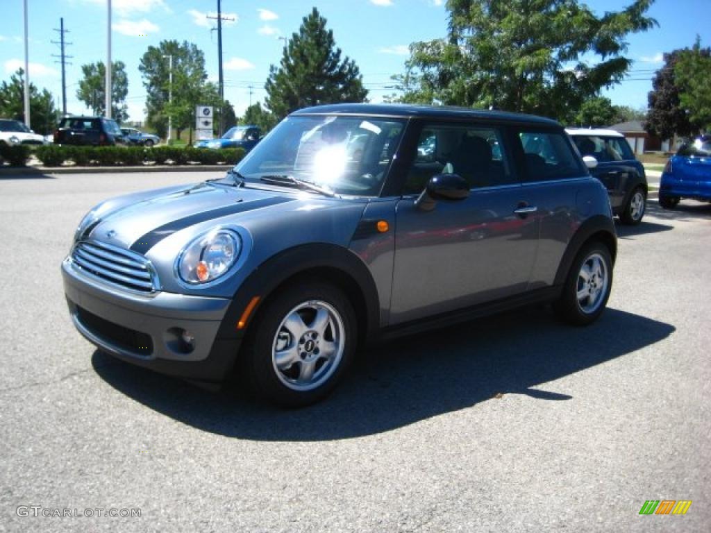 2010 Cooper Hardtop - Dark Silver Metallic / Grey/Carbon Black photo #1