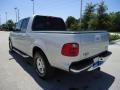 2002 Silver Metallic Ford F150 XLT SuperCrew  photo #3