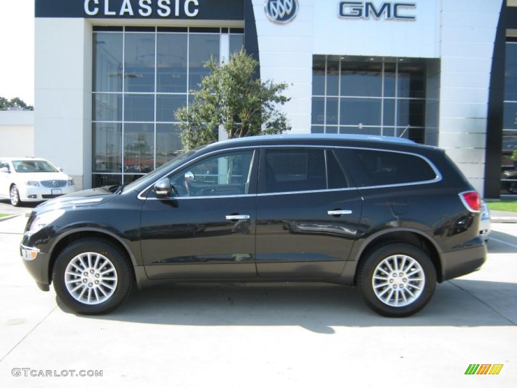 2011 Enclave CX - Carbon Black Metallic / Ebony/Ebony photo #2