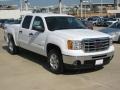 2010 Summit White GMC Sierra 1500 SLE Crew Cab 4x4  photo #7