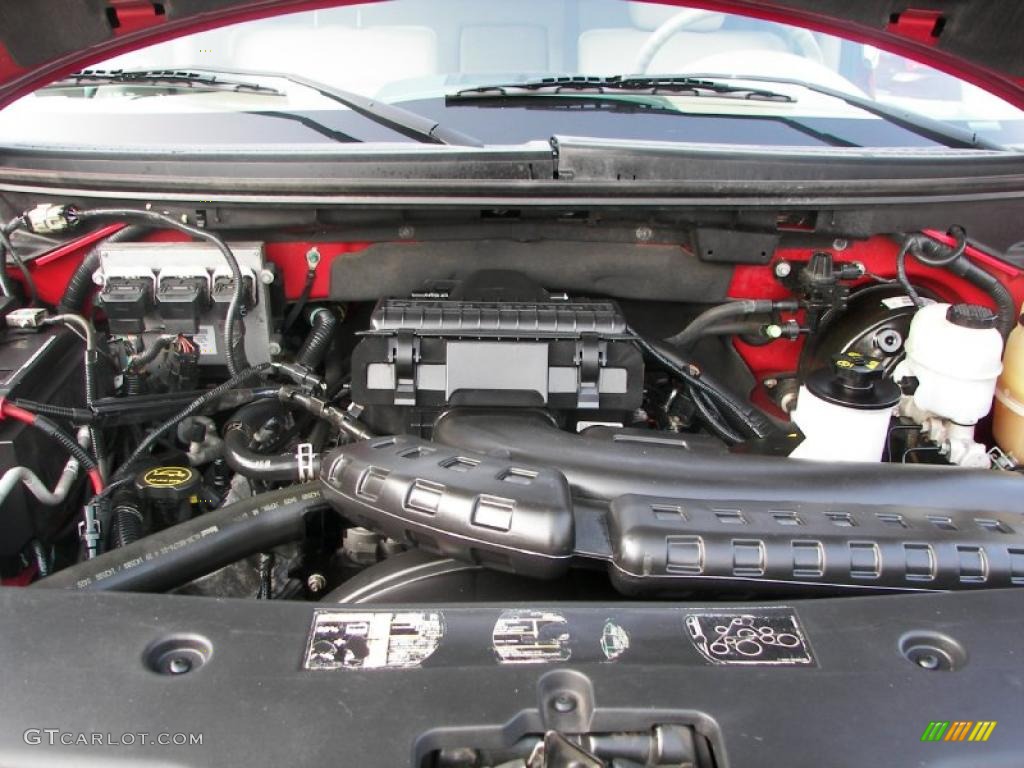 2004 F150 Lariat SuperCrew 4x4 - Bright Red / Tan photo #10