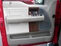 2004 Bright Red Ford F150 Lariat SuperCrew 4x4  photo #12