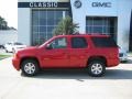 2011 Victory Red GMC Yukon SLE  photo #2