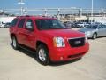 2011 Victory Red GMC Yukon SLE  photo #7