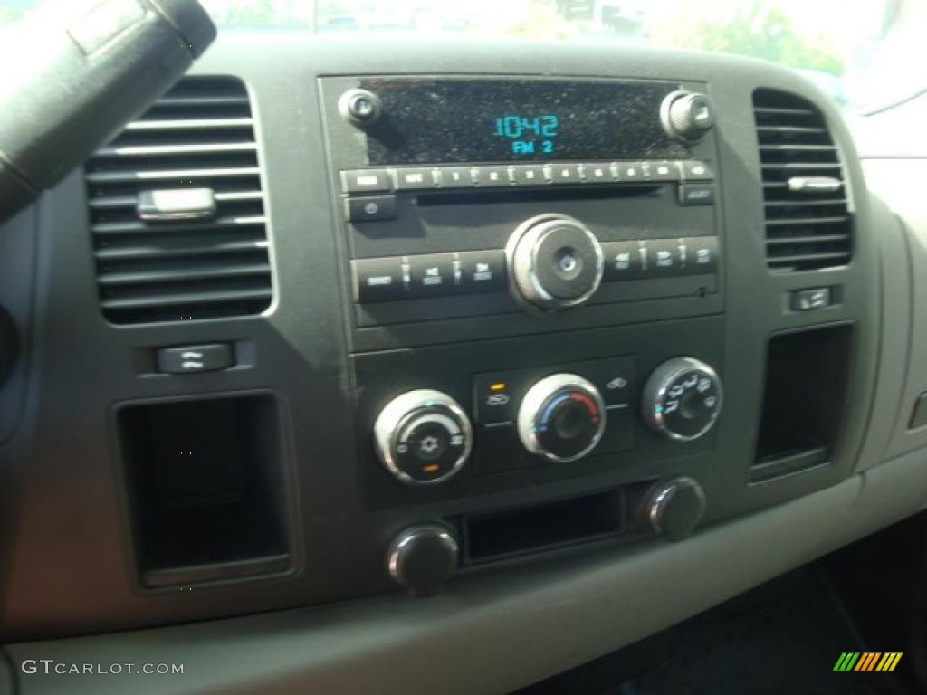 2007 Silverado 1500 LS Extended Cab 4x4 - Blue Granite Metallic / Dark Charcoal photo #13