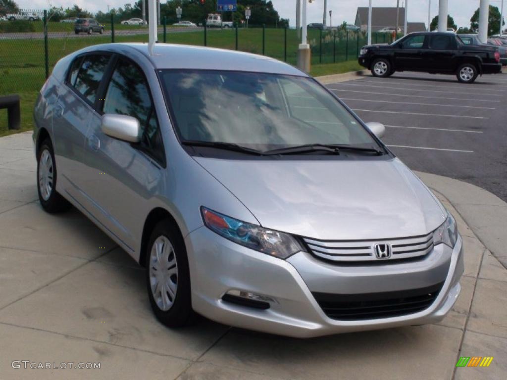 2010 Insight Hybrid LX - Alabaster Silver Metallic / Gray photo #13