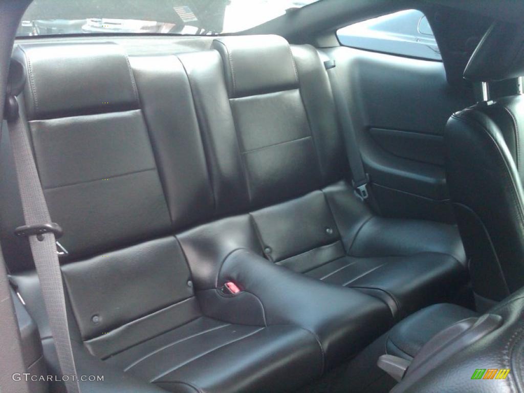 2007 Mustang V6 Premium Coupe - Black / Dark Charcoal photo #9