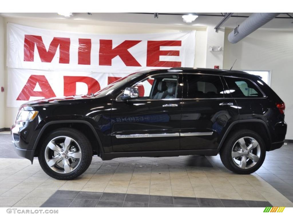 2011 Grand Cherokee Limited - Brilliant Black Crystal Pearl / Black photo #1