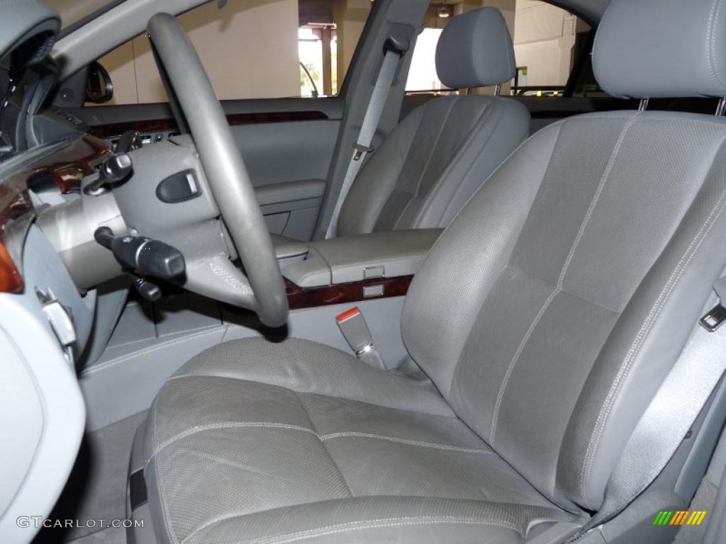 2007 S 550 Sedan - Flint Grey Metallic / Grey/Dark Grey photo #15