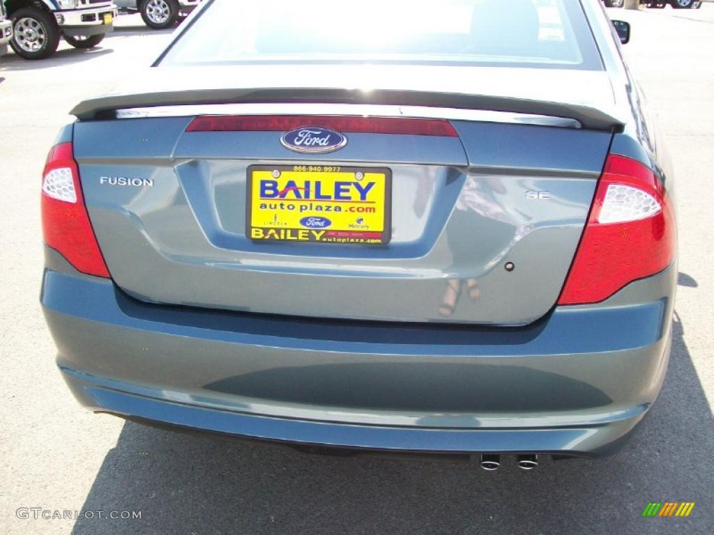 2011 Fusion SE - Steel Blue Metallic / Charcoal Black photo #5