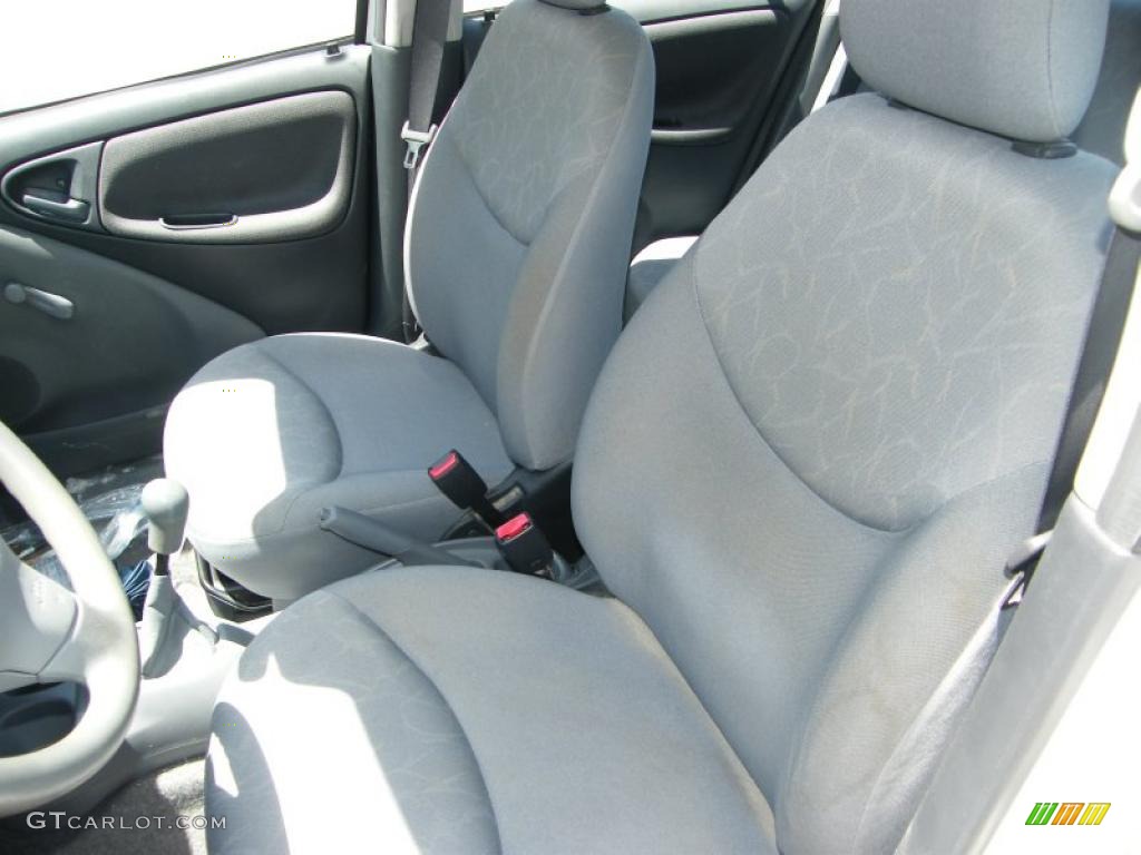 2003 ECHO Sedan - Polar White / Shadow Gray photo #14