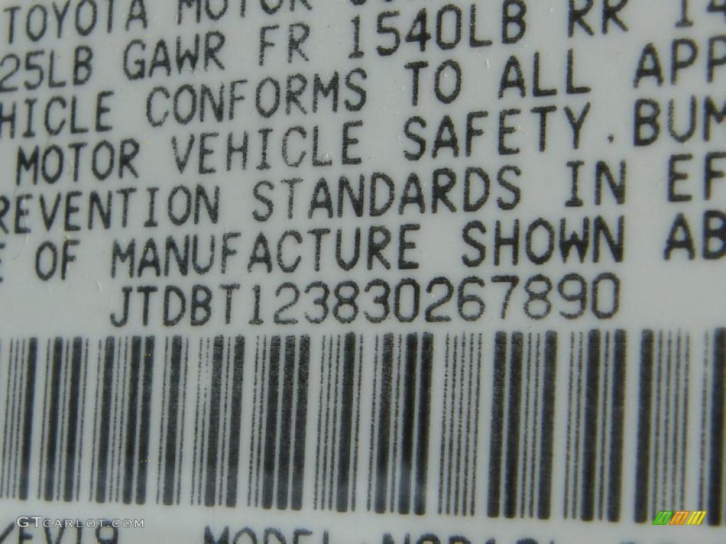 2003 ECHO Sedan - Polar White / Shadow Gray photo #28