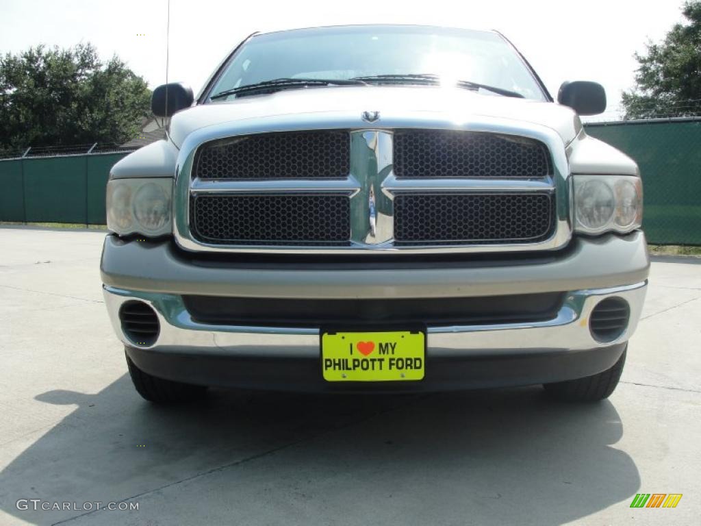 2002 Ram 1500 SLT Quad Cab - Light Almond Pearl / Taupe photo #9