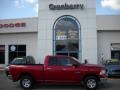 2009 Inferno Red Crystal Pearl Dodge Ram 1500 SLT Quad Cab 4x4  photo #1