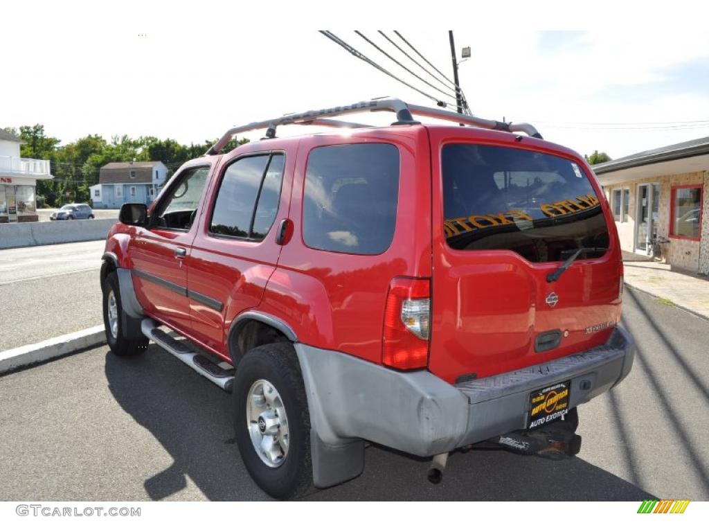2000 Xterra SE V6 4x4 - Aztec Red / Dusk photo #4