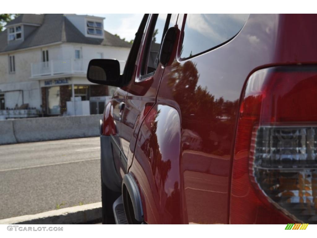 2000 Xterra SE V6 4x4 - Aztec Red / Dusk photo #25