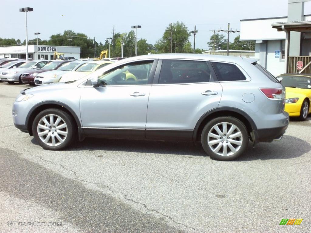 2008 CX-9 Grand Touring - Liquid Platinum Metallic / Black photo #2