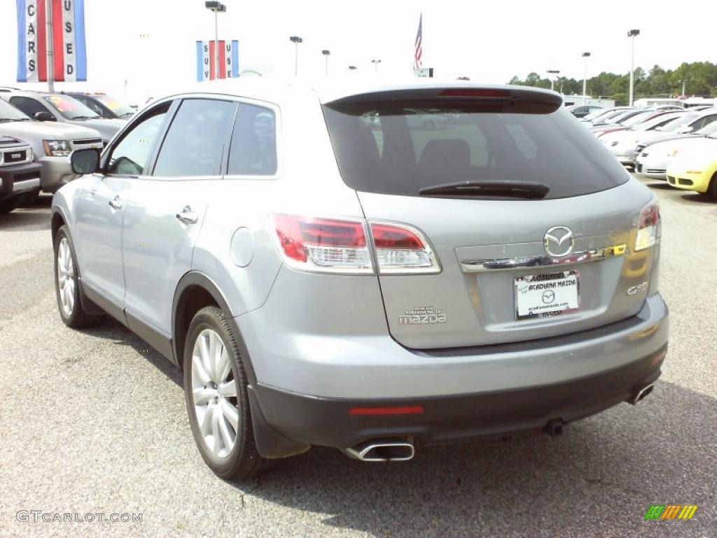 2008 CX-9 Grand Touring - Liquid Platinum Metallic / Black photo #3