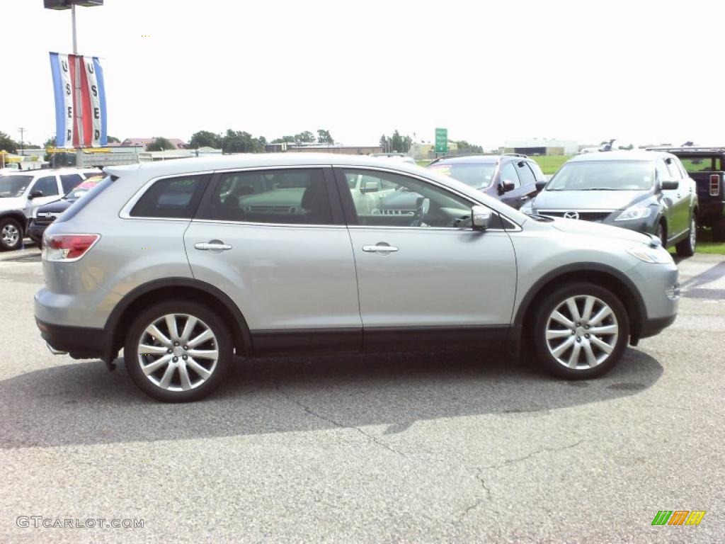 2008 CX-9 Grand Touring - Liquid Platinum Metallic / Black photo #6