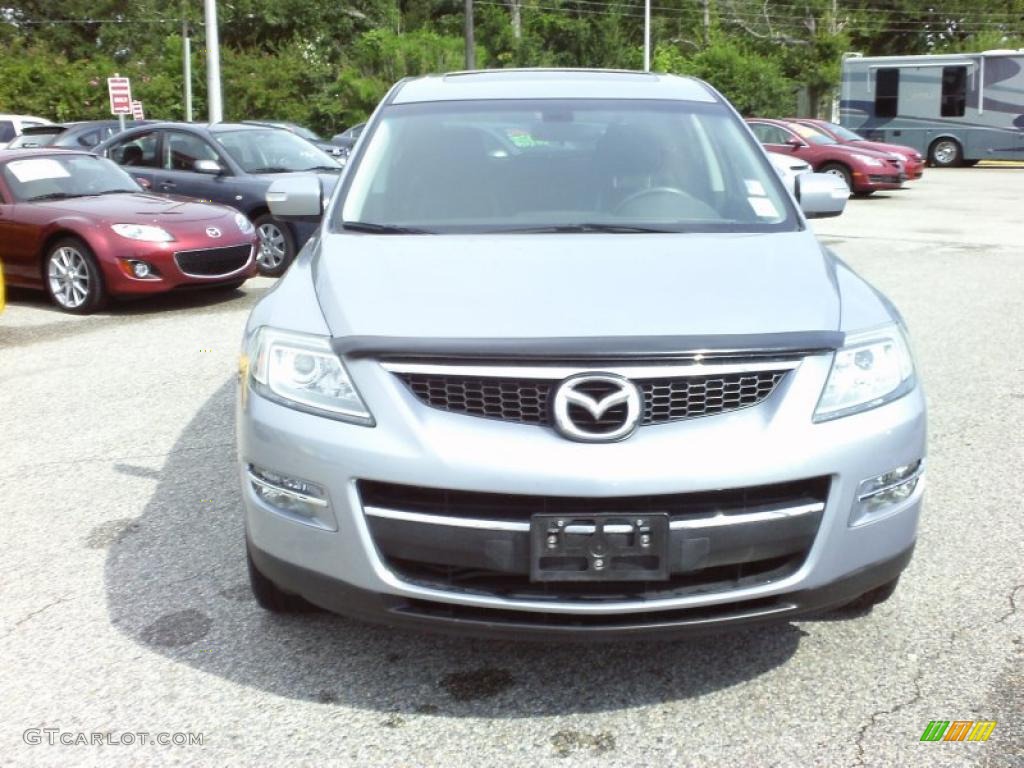 2008 CX-9 Grand Touring - Liquid Platinum Metallic / Black photo #8