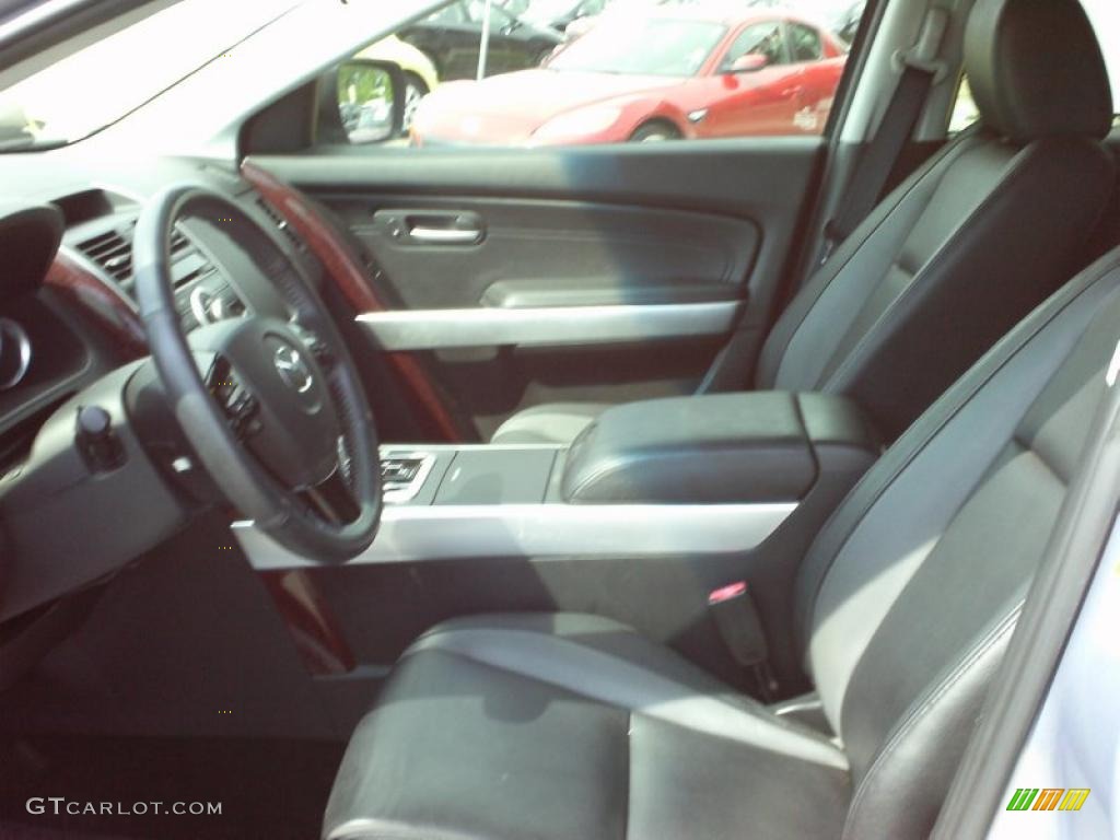 2008 CX-9 Grand Touring - Liquid Platinum Metallic / Black photo #9