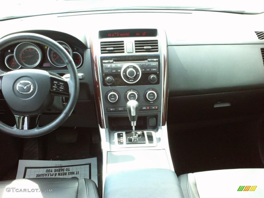 2008 CX-9 Grand Touring - Liquid Platinum Metallic / Black photo #13