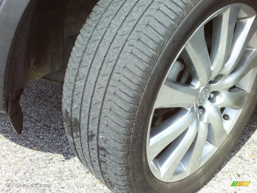 2008 CX-9 Grand Touring - Liquid Platinum Metallic / Black photo #15