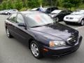 2006 Moonlit Dark Blue Hyundai Elantra GLS Sedan  photo #5