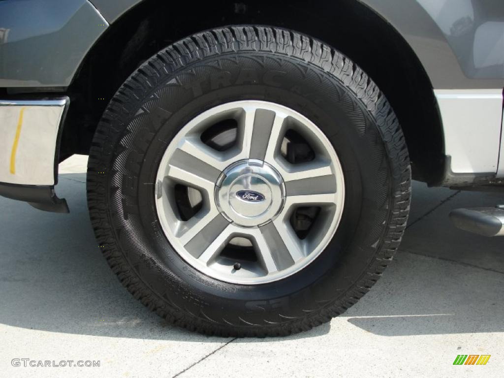 2006 F150 XLT SuperCrew - Dark Shadow Grey Metallic / Medium/Dark Flint photo #11