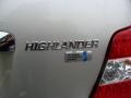 Millenium Silver Metallic - Highlander Hybrid 4WD Photo No. 8