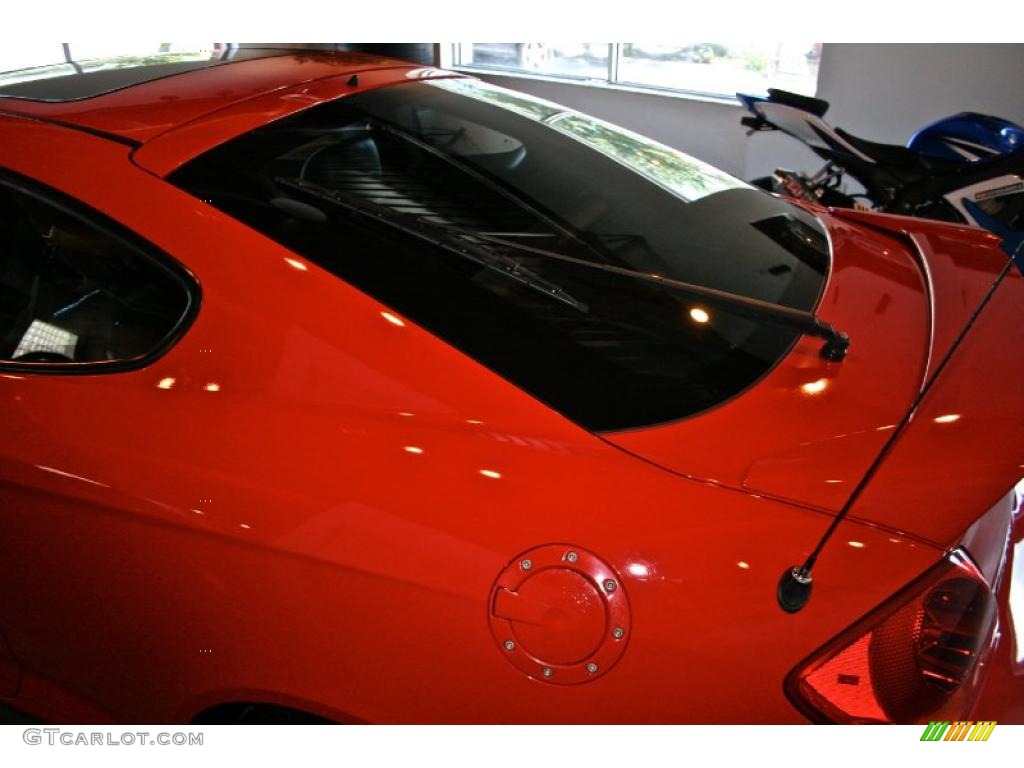2003 Tiburon GT V6 - Rally Red / Black photo #18