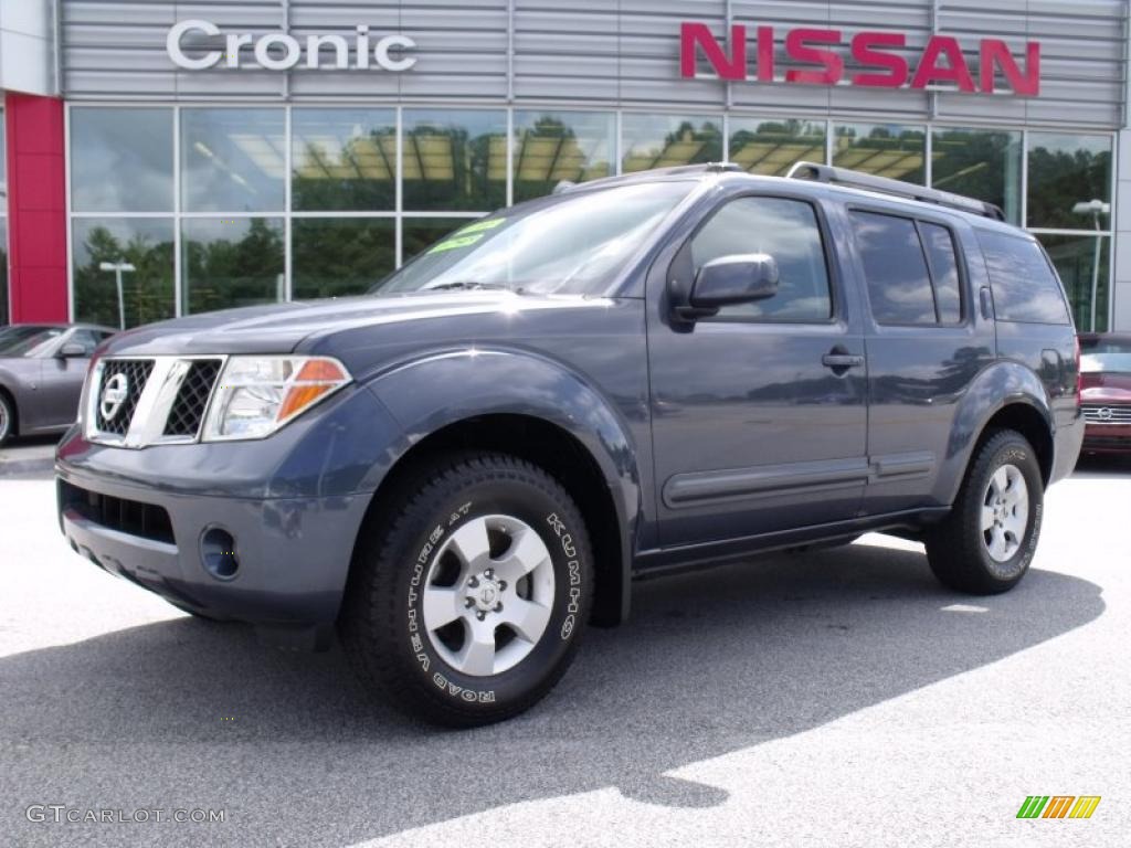 Silverton Blue Pearl Nissan Pathfinder