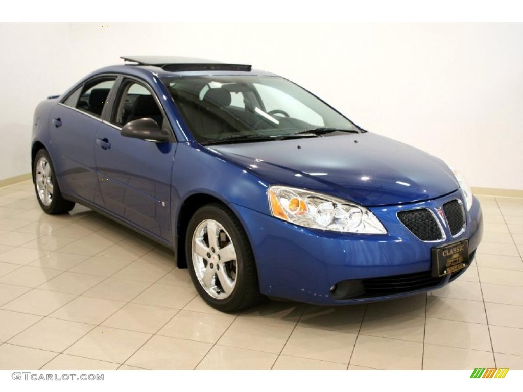 2006 G6 GT Sedan - Electric Blue Metallic / Ebony photo #1