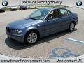 2002 Steel Blue Metallic BMW 3 Series 325i Sedan  photo #8