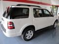 2010 White Suede Ford Explorer XLT  photo #6