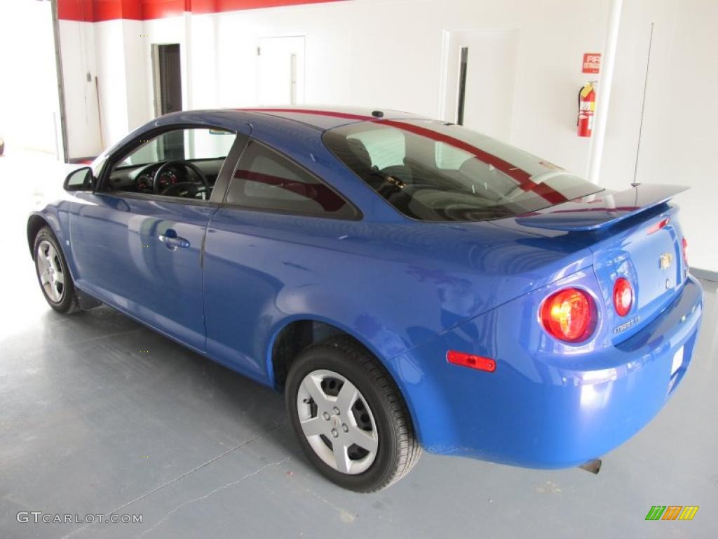 2008 Cobalt LT Coupe - Blue Flash Metallic / Gray photo #4