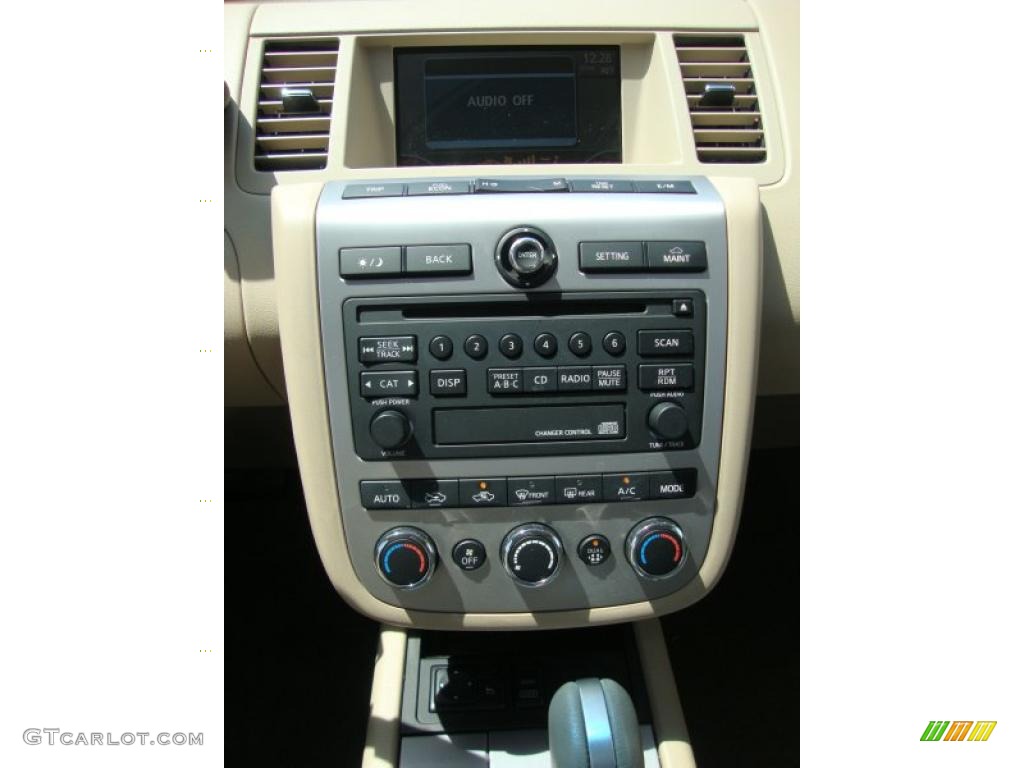 2007 Murano S AWD - Merlot Pearl / Cafe Latte photo #29