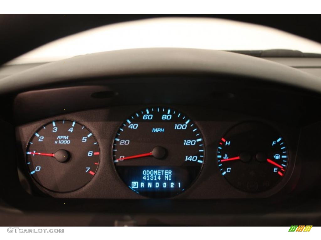 2007 Impala LS - Imperial Blue Metallic / Ebony Black photo #12