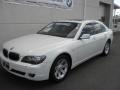 2008 Alpine White BMW 7 Series 750i Sedan  photo #2