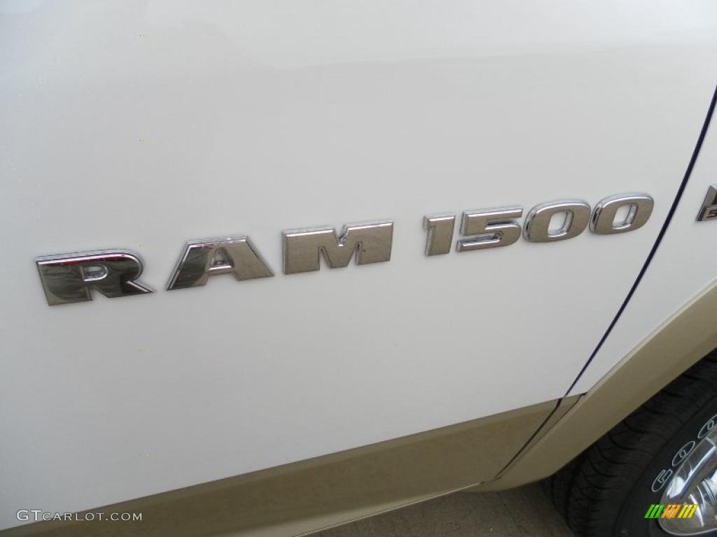 2011 Ram 1500 Laramie Quad Cab 4x4 - Bright White / Light Pebble Beige/Bark Brown photo #22