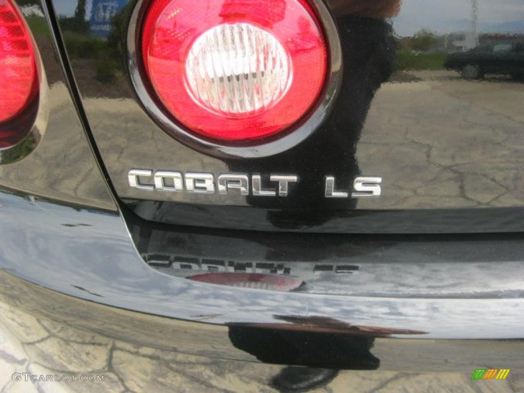 2006 Cobalt LS Coupe - Black / Gray photo #10