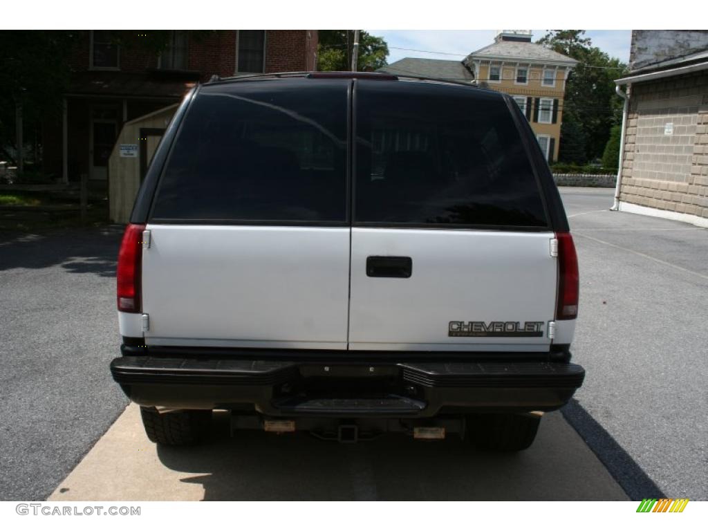 1995 Tahoe Sport 4x4 - Summit White / Pewter Gray photo #5