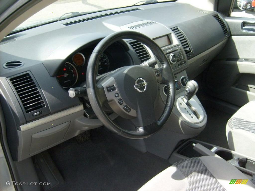 2007 Sentra 2.0 S - Magnetic Gray / Charcoal/Steel photo #11