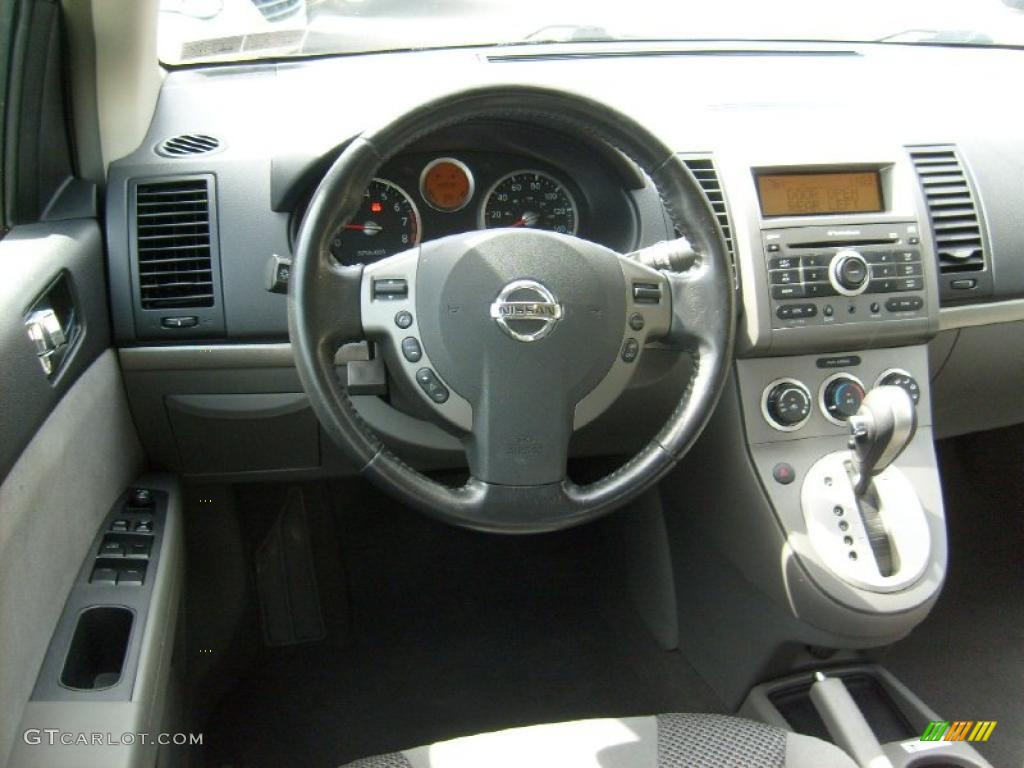 2007 Sentra 2.0 S - Magnetic Gray / Charcoal/Steel photo #14